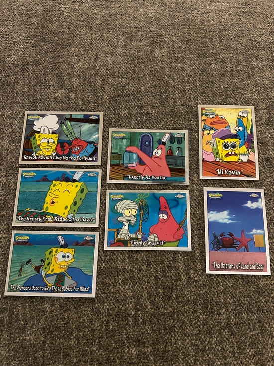 Topps Other - Topps Chrome SpongeBob SquarePants Card Set - 25th Anniversary edition